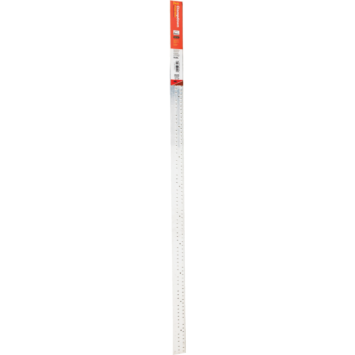 Do it Silver Fluted 1-3/8 In. x 3 Ft. Carpet Clampdown with Teeth Image 2