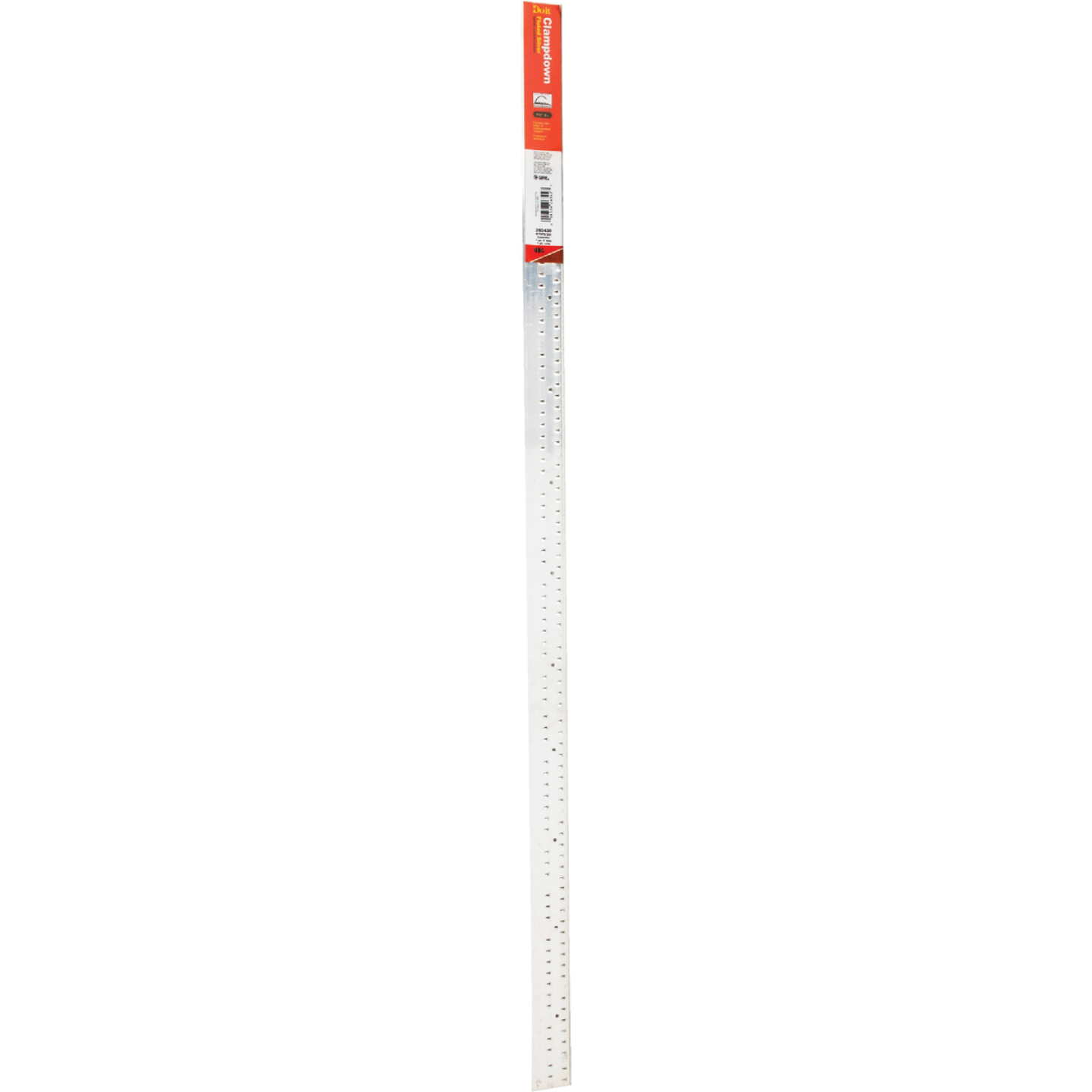 Do it Silver Fluted 1-3/8 In. x 3 Ft. Carpet Clampdown with Teeth Image 2