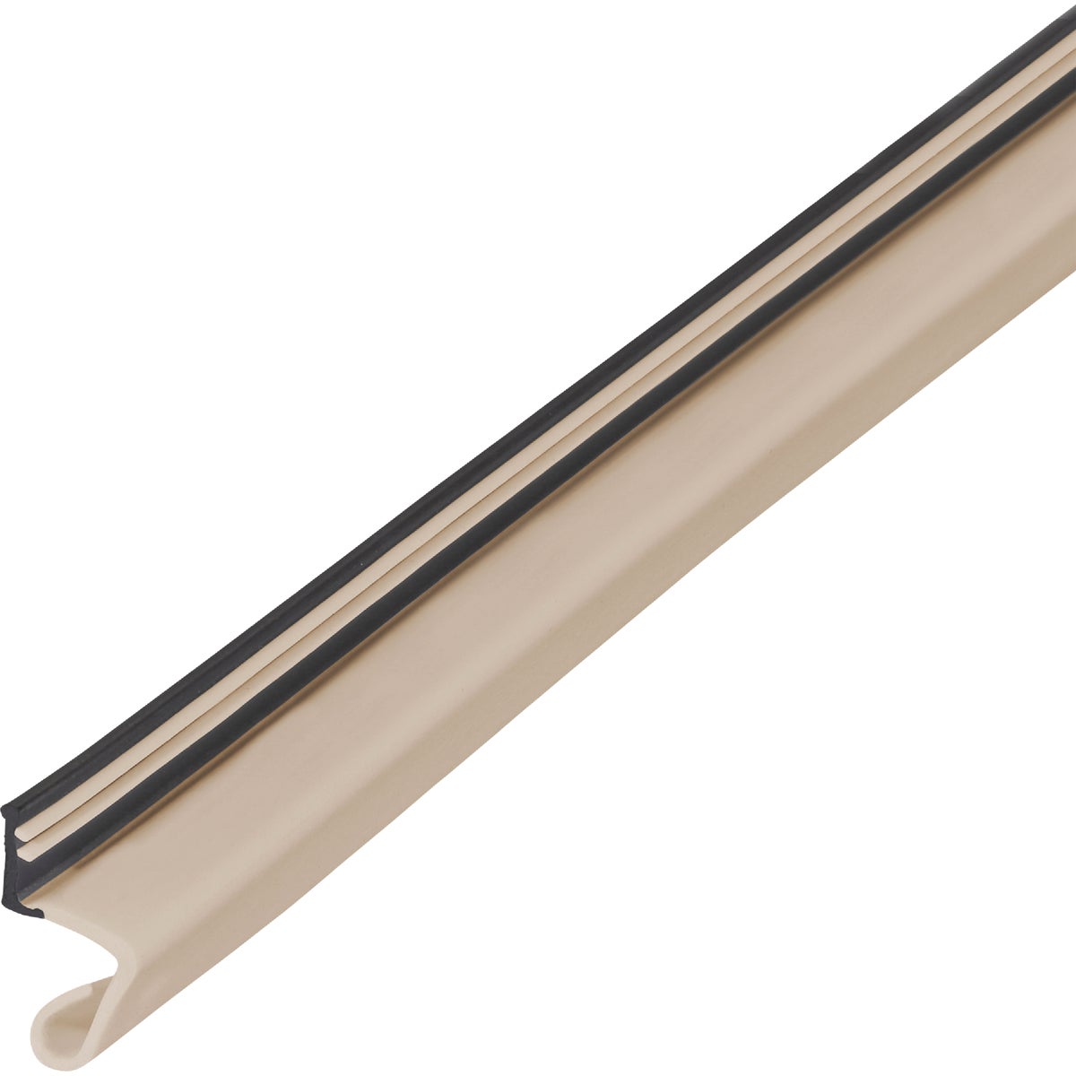 M-D Building Products 84 In. Premium Rubber PLATINUM Top and Sides Door Seal for Doors with Kerf/Channel, Beige Image 8