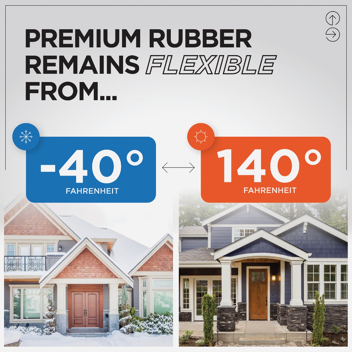 M-D Building Products 84 In. Premium Rubber PLATINUM Top and Sides Door Seal for Doors with Kerf/Channel, Beige Image 7