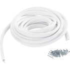 M-D Building Products 17 Ft. White Vinyl Gasket Weatherseal for Doors & Windows Image 6
