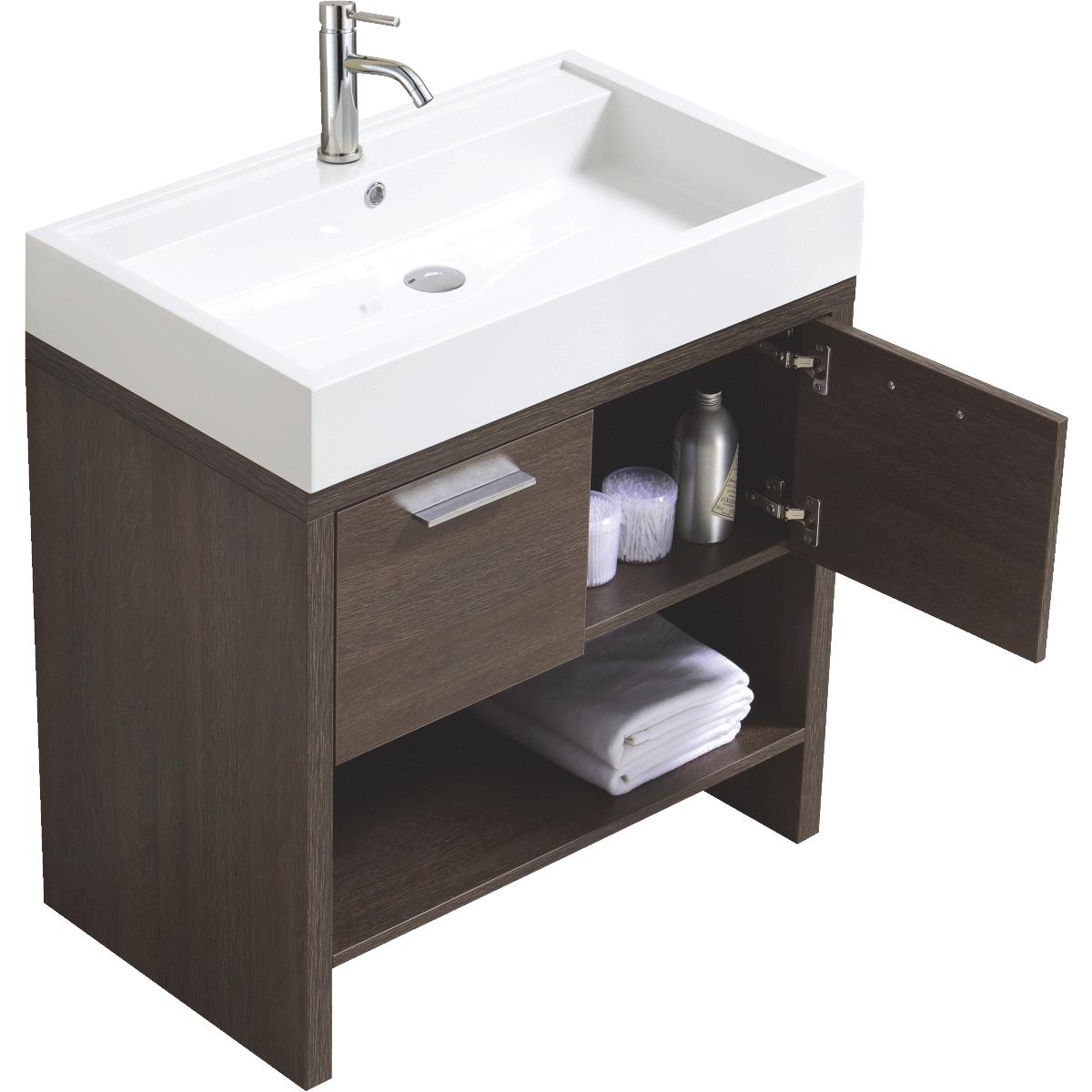 OAK DELUXE VANITY COMBO