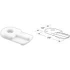 Prime-Line White Turn Button Screen Clip (12-Pack) Image 1