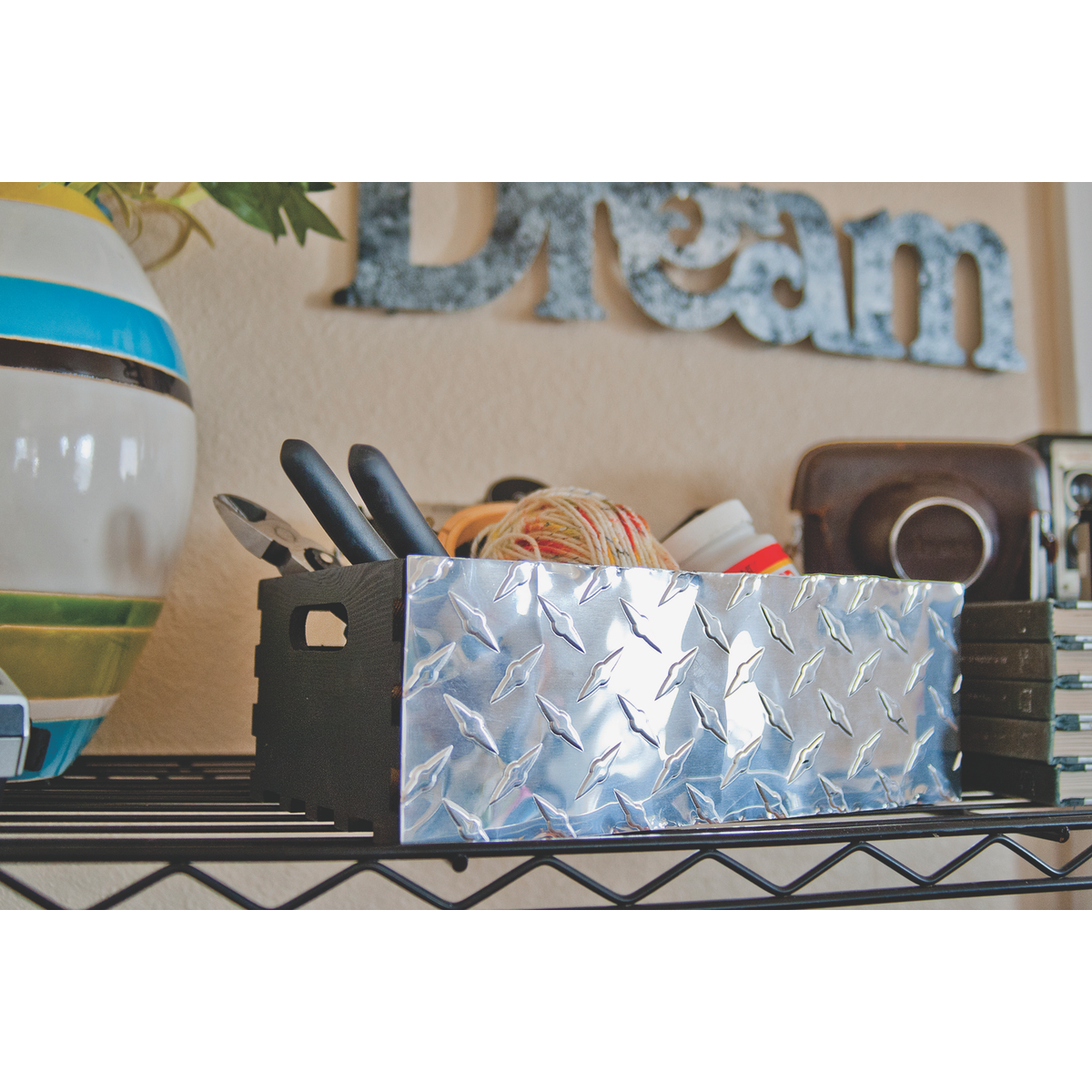 M-D Building Products 1 Ft. x 2 Ft. x .020 In. Diamond Tread Metal Sheet Stock Image 2