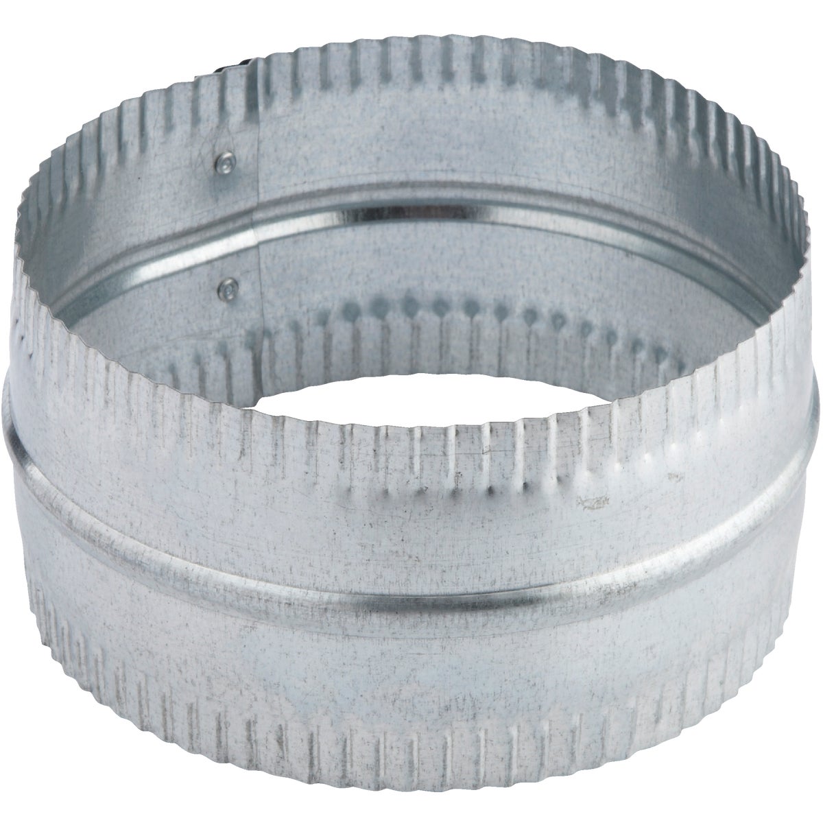 Lambro 8 In. Galvanized Steel Flexible Duct Connector Image 2
