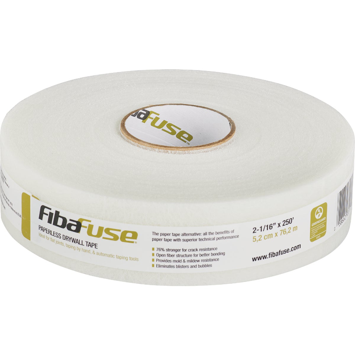 FibaFuse 2-1/16 In. X 250 Ft. Paperless Drywall Tape