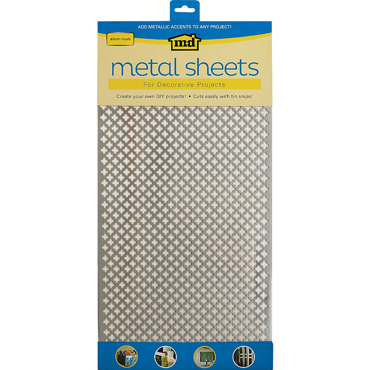 M-D Building Products 1 Ft. x 2 Ft. x .020 In. Cloverleaf Metal Sheet Stock