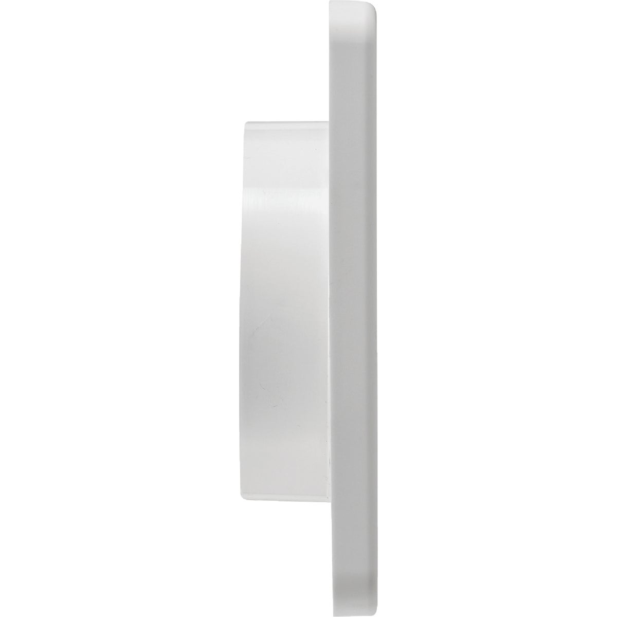 Lambro 4 In. White Plastic Exhaust Wall Louvered Vent Image 9