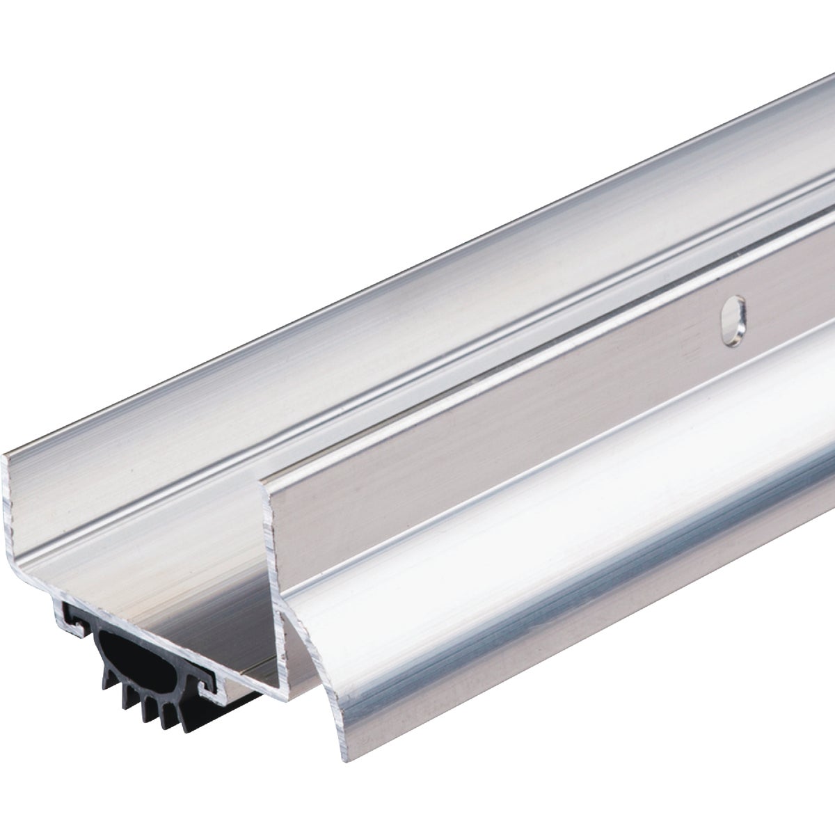 M-D Building Products 2.25 In. W. x 1.375 In. H. x 36 In. L. Aluminum Silver Door Bottom Image 6