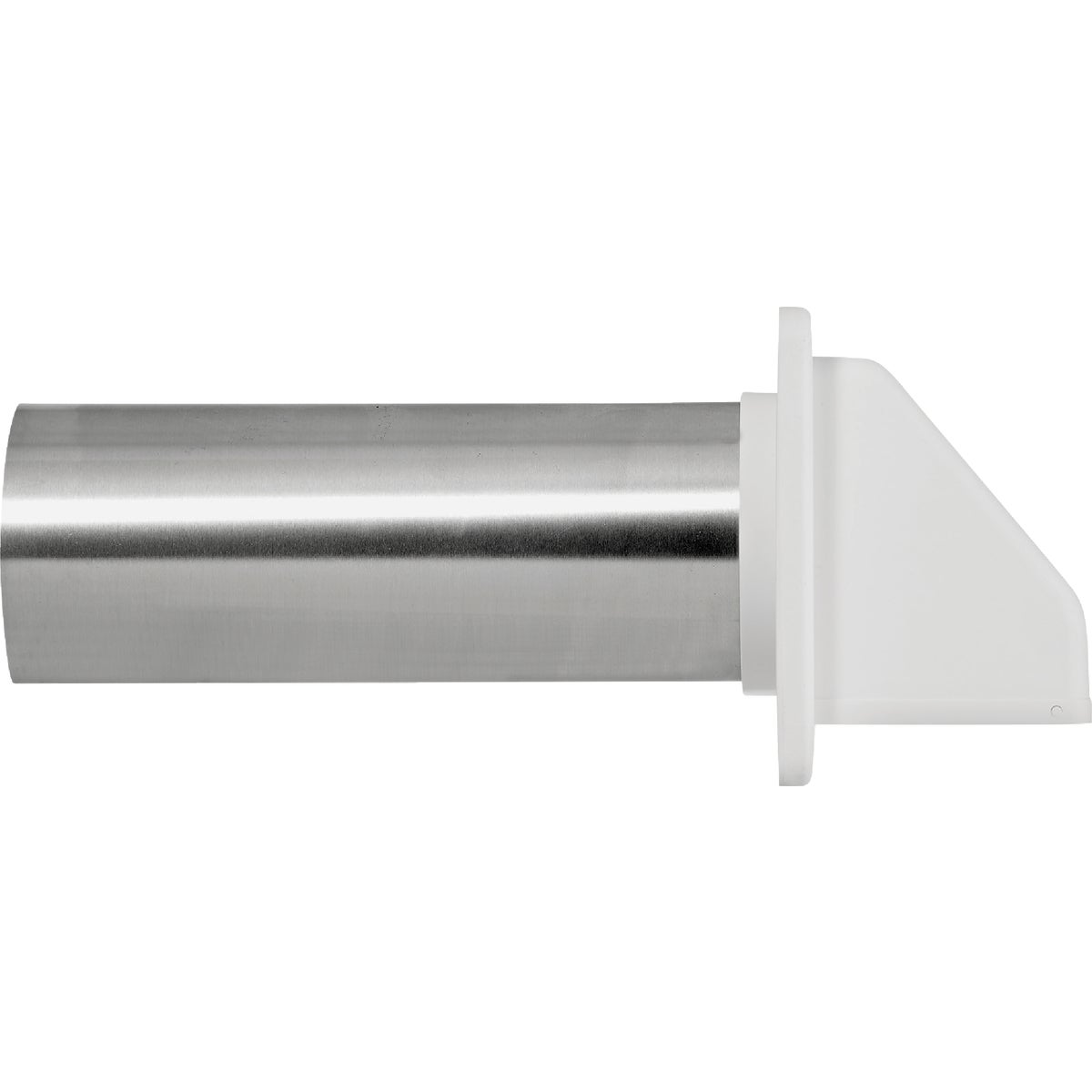 Lambro 4 In. White Plastic Wall Exhaust Hood Vent Image 3
