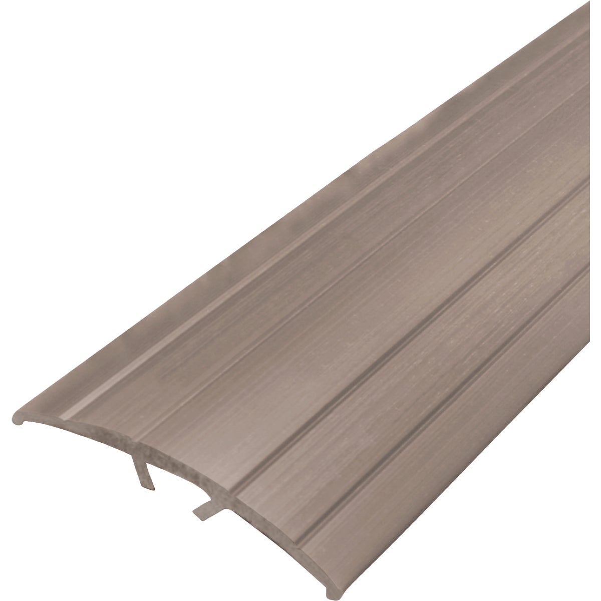 M-D Building Products 1-1/2 In. x 72 In. Pewter Aluminum Multi Floor Transition Image 4