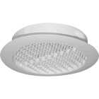 Builders Best 6 In. White Plastic Round Eave & Soffit Vent Image 2