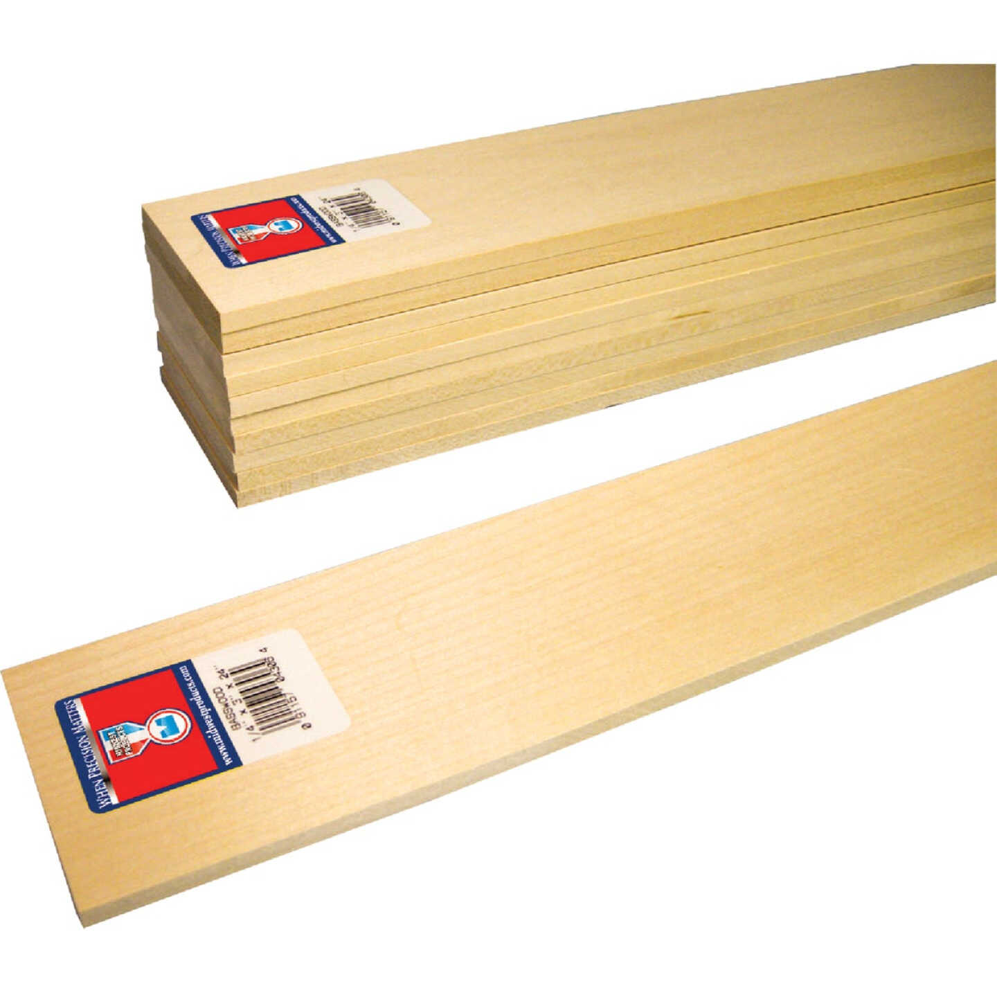 Midwest Products 1/4 In. x 3 In. x 2 Ft. Basswood Board Image 1