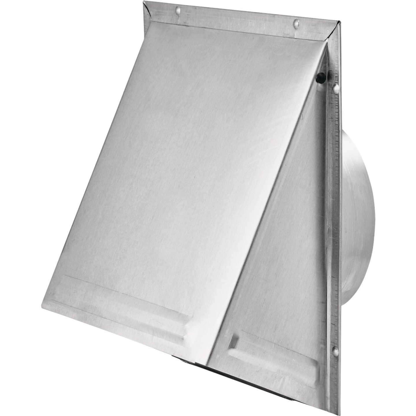 Lambro 8 In. Aluminum Exhaust Wall Hood Vent Image 1