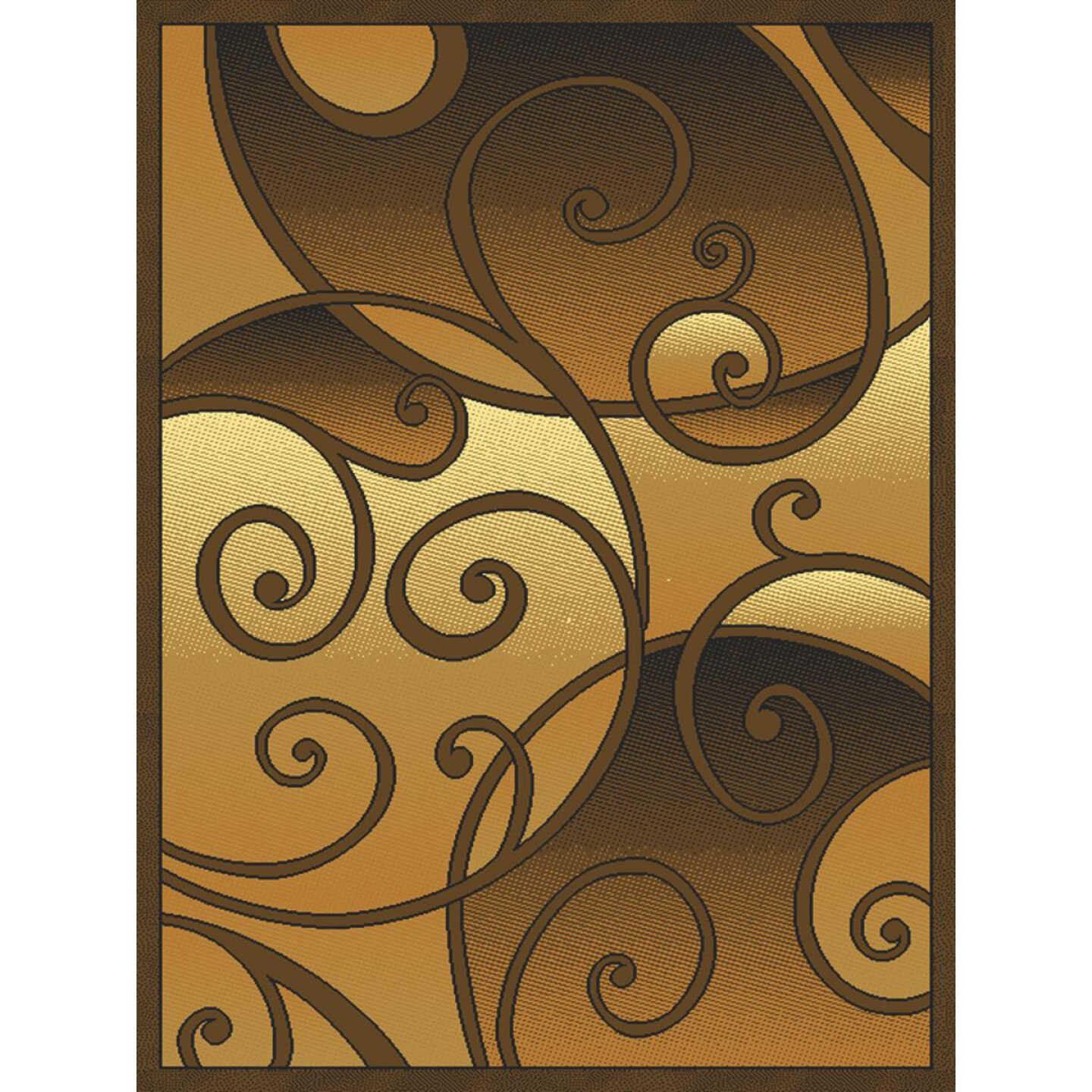 8X11 BANGLE CHOC RUG Image 1