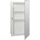 Zenith Frameless Beveled 16 In. W x 26 In. H x 4-1/2 In. D Single Mirror Surface/Recess Mount Medicine Cabinet Image 4