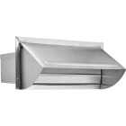 Lambro 3-1/4 In. x 10 In. Aluminum Wall Exhaust Vent Image 1