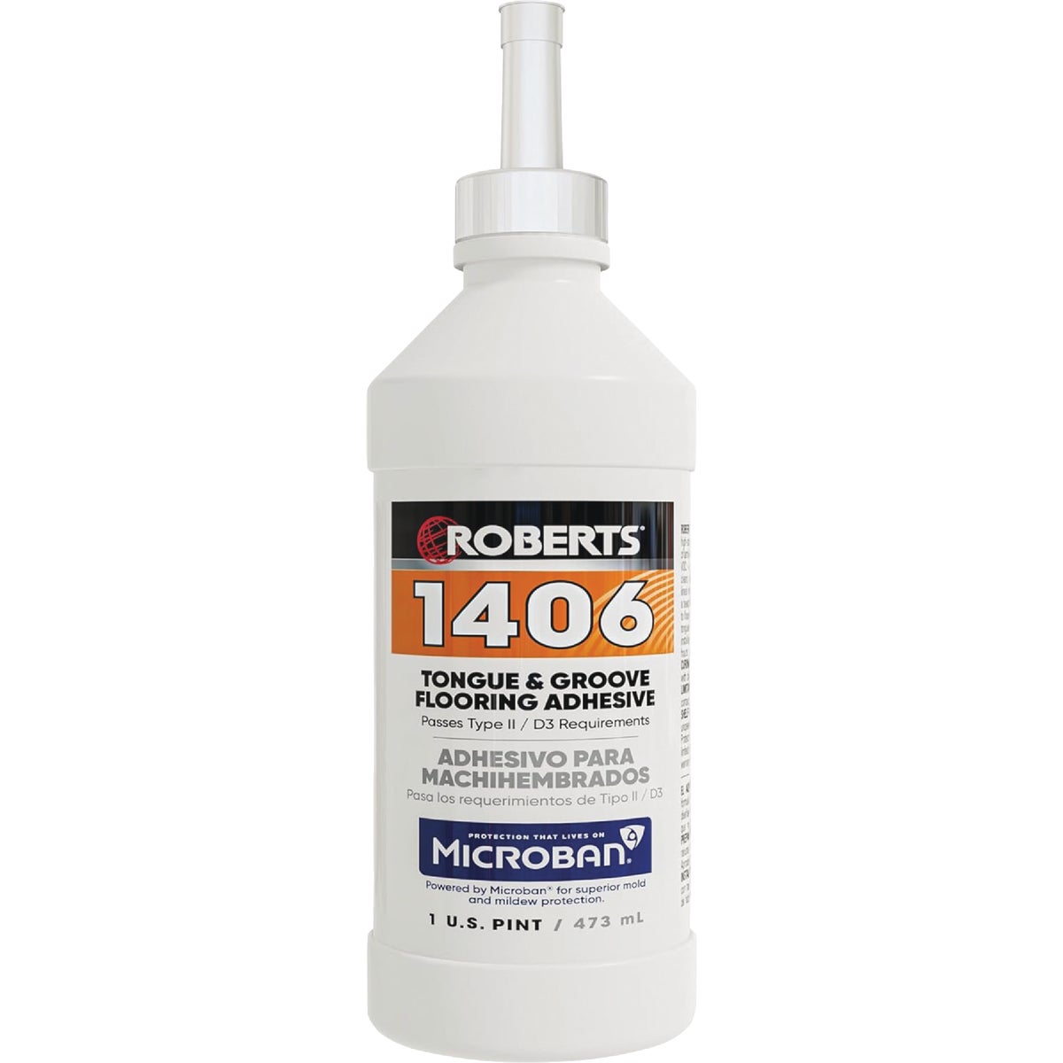 Roberts 1406 Tongue & Groove Flooring Adhesive, 1 Pt.