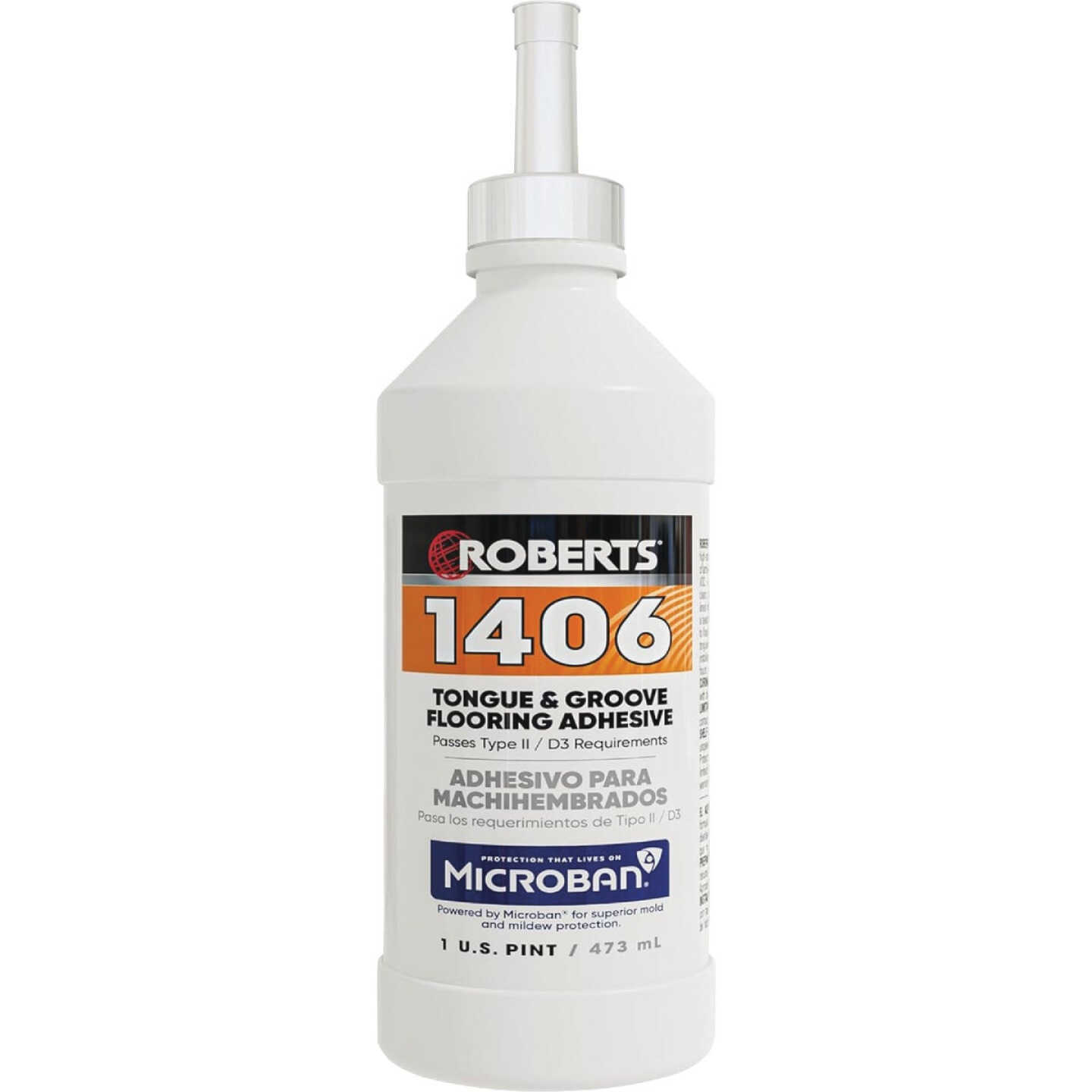 Roberts 1406 Tongue & Groove Flooring Adhesive, 1 Pt. Image 1