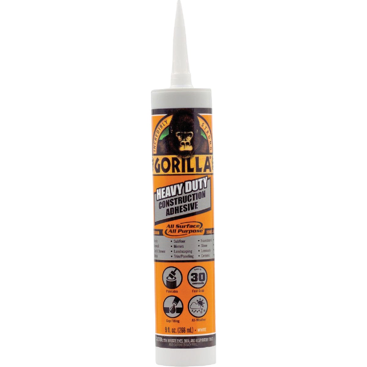 Gorilla 9 Oz. All Surface Construction Adhesive
