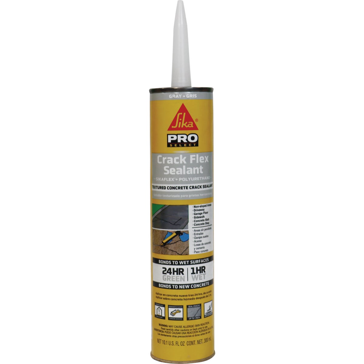 SikaFlex 10.1 Oz. Gray Polyurethane Concrete Sealant