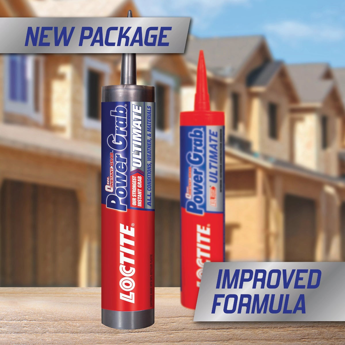 LOCTITE Power Grab 9 Oz. White Ultimate Construction Adhesive Image 3