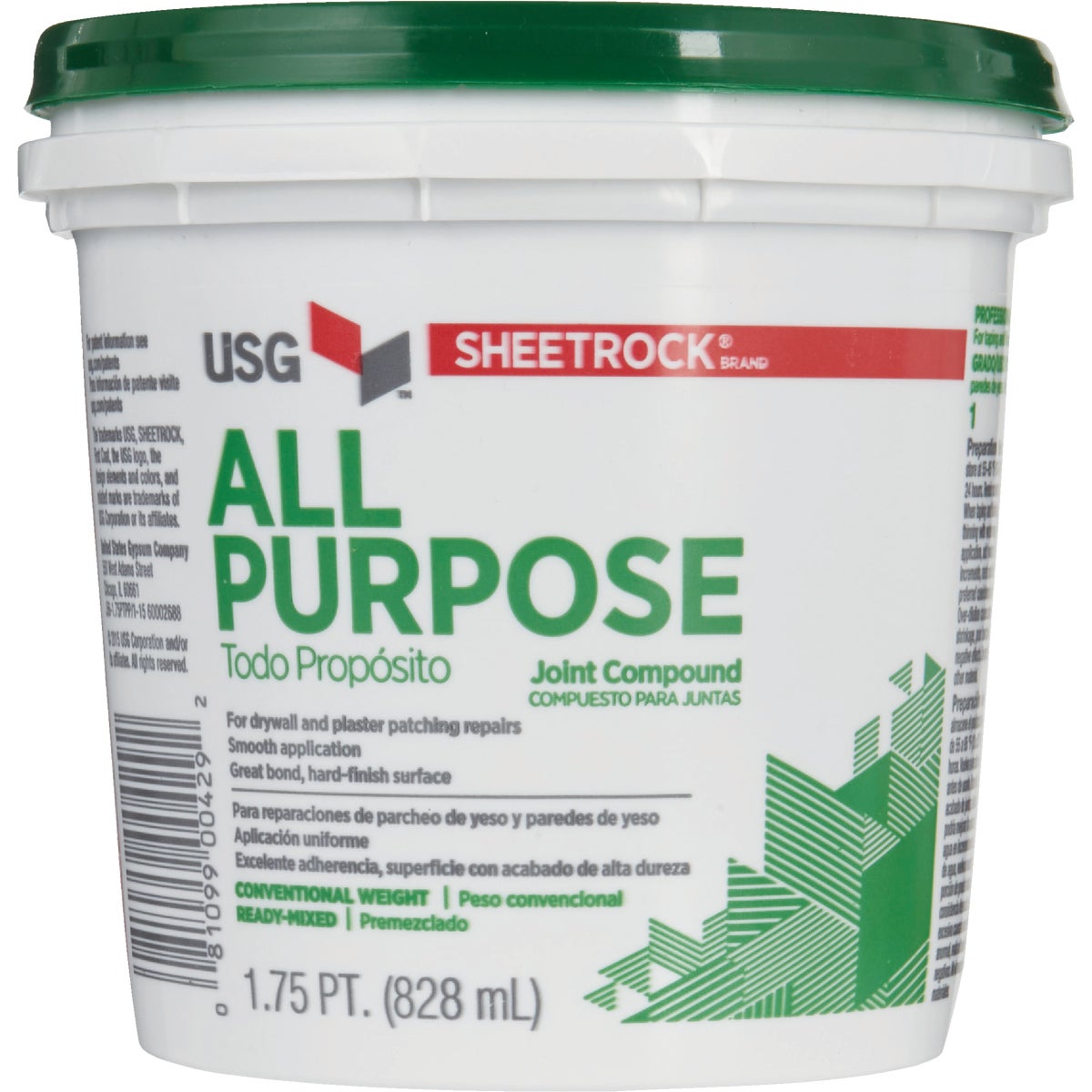 Sheetrock 1.75 Pt. Pre-Mixed All-Purpose Drywall Joint Compound Image 1