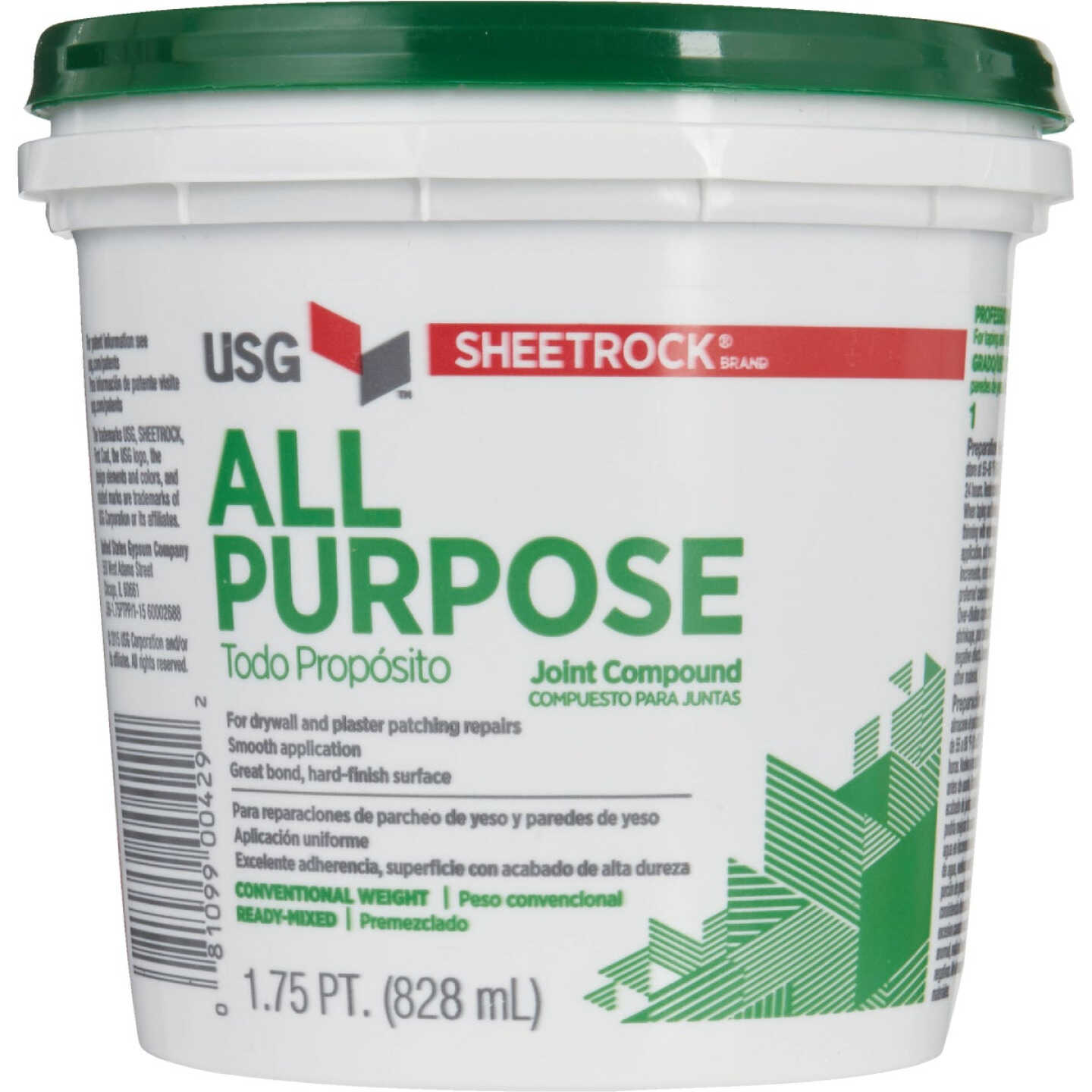 Sheetrock 1.75 Pt. Pre-Mixed All-Purpose Drywall Joint Compound Image 1