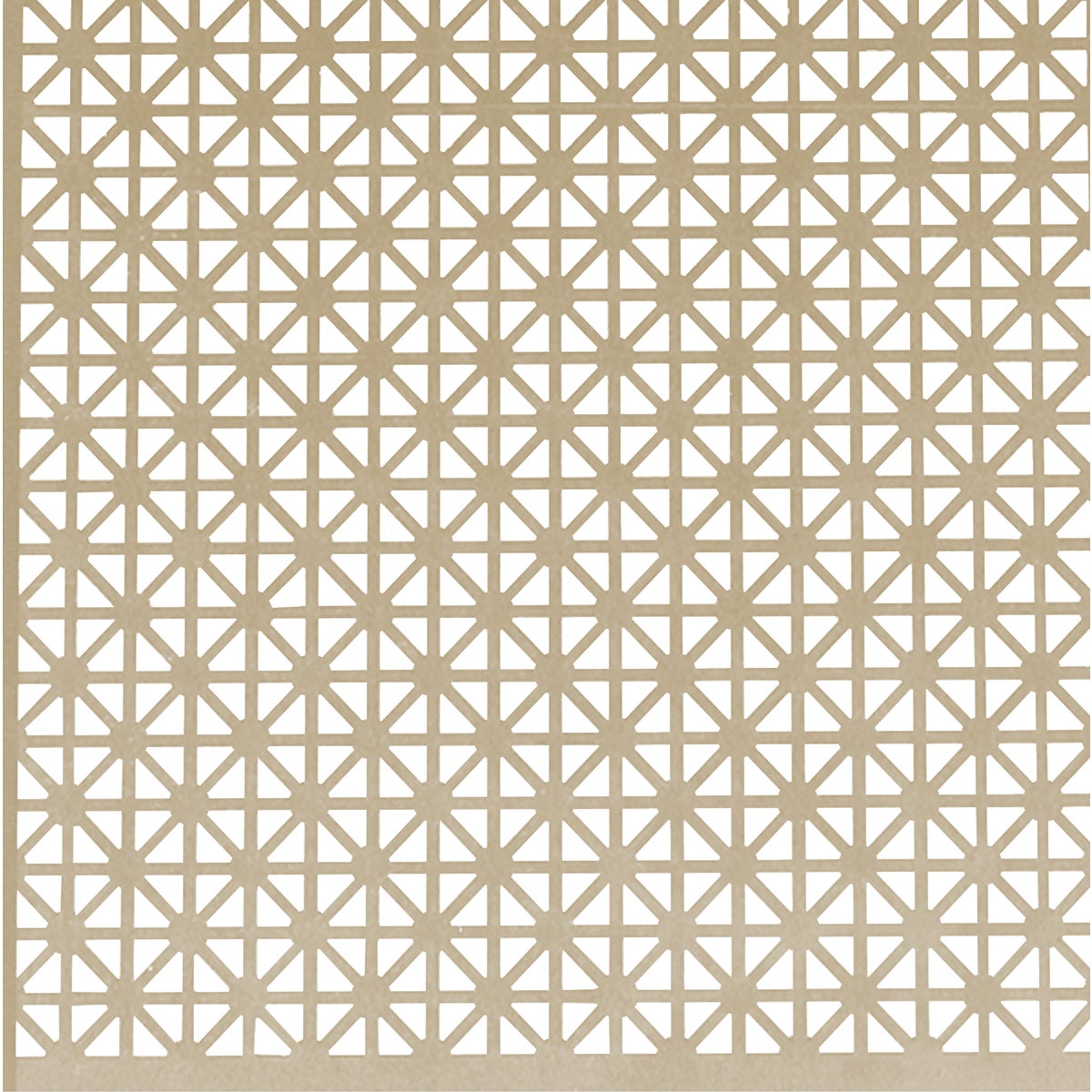 M-D Building Products 36 In. x 36 In. x .020 In. Brass Aluminum Sheet Union Jack