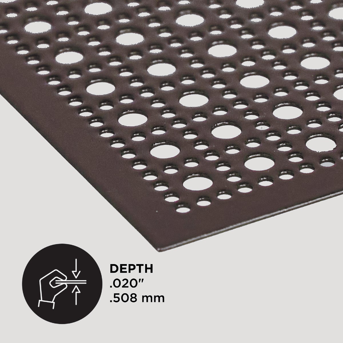 M-D Building Products 36 In. x 36 In. x .020 In. Venetian Bronze Aluminum Sheet Lincane Image 3