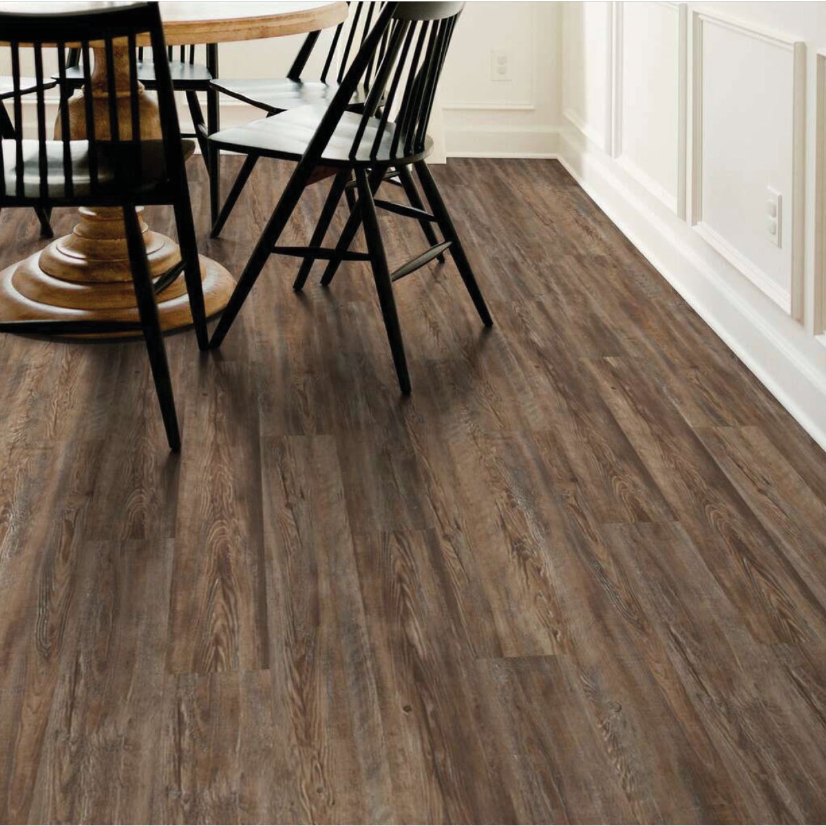 Array Prime Plank Tattered Barnboard 7 In. W x 48 In. L Vinyl Floor Plank (51.33 Sq Ft/Case) Image 2