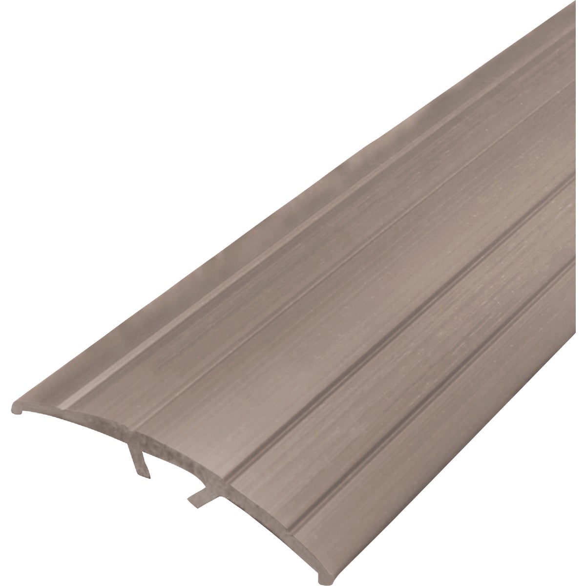 M-D Building Products 1-1/2 In. x 36 In. Pewter Aluminum Multi Floor Transition Image 4