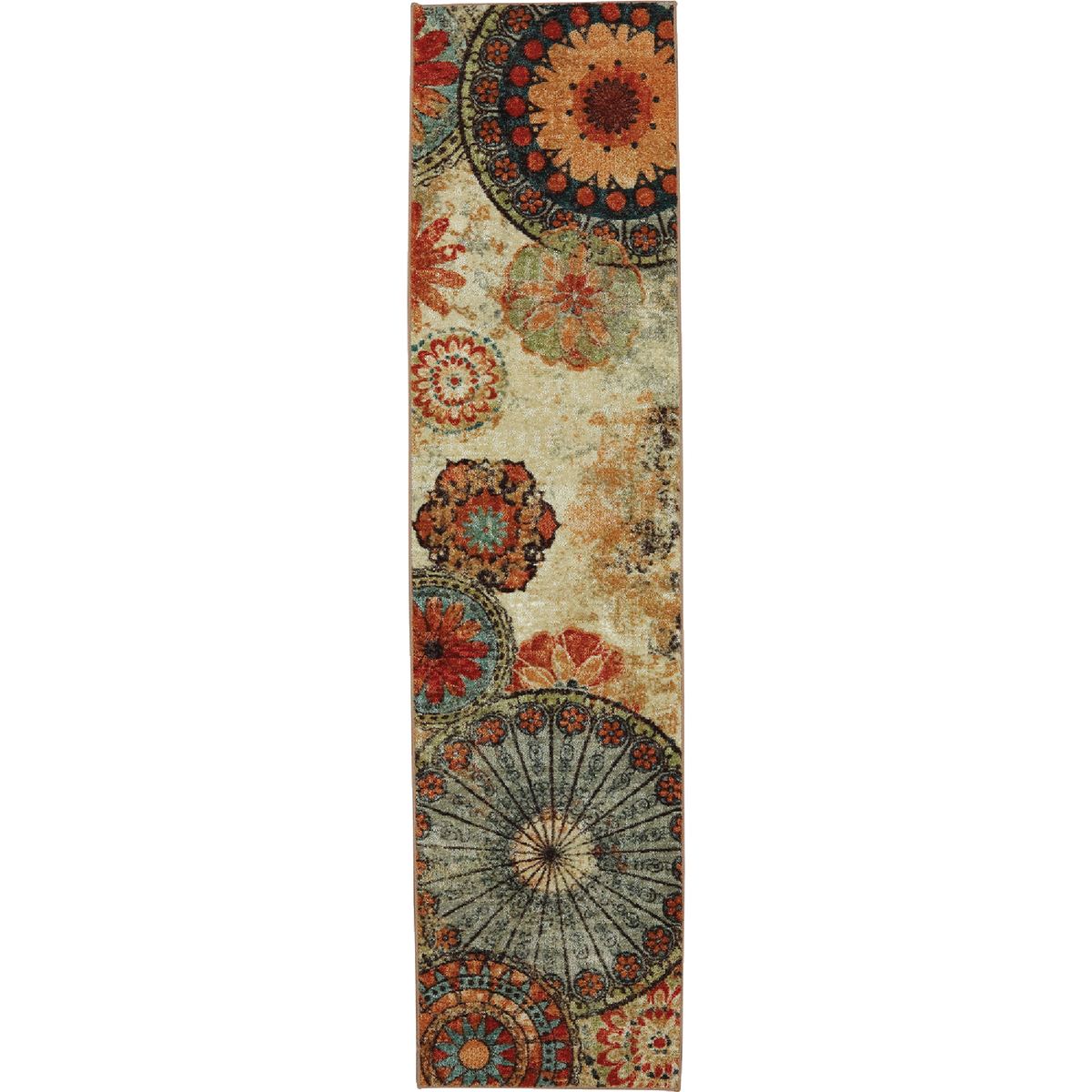 Mohawk Home Caravan Medallion 2 Ft. x 5 Ft. Runner Rug