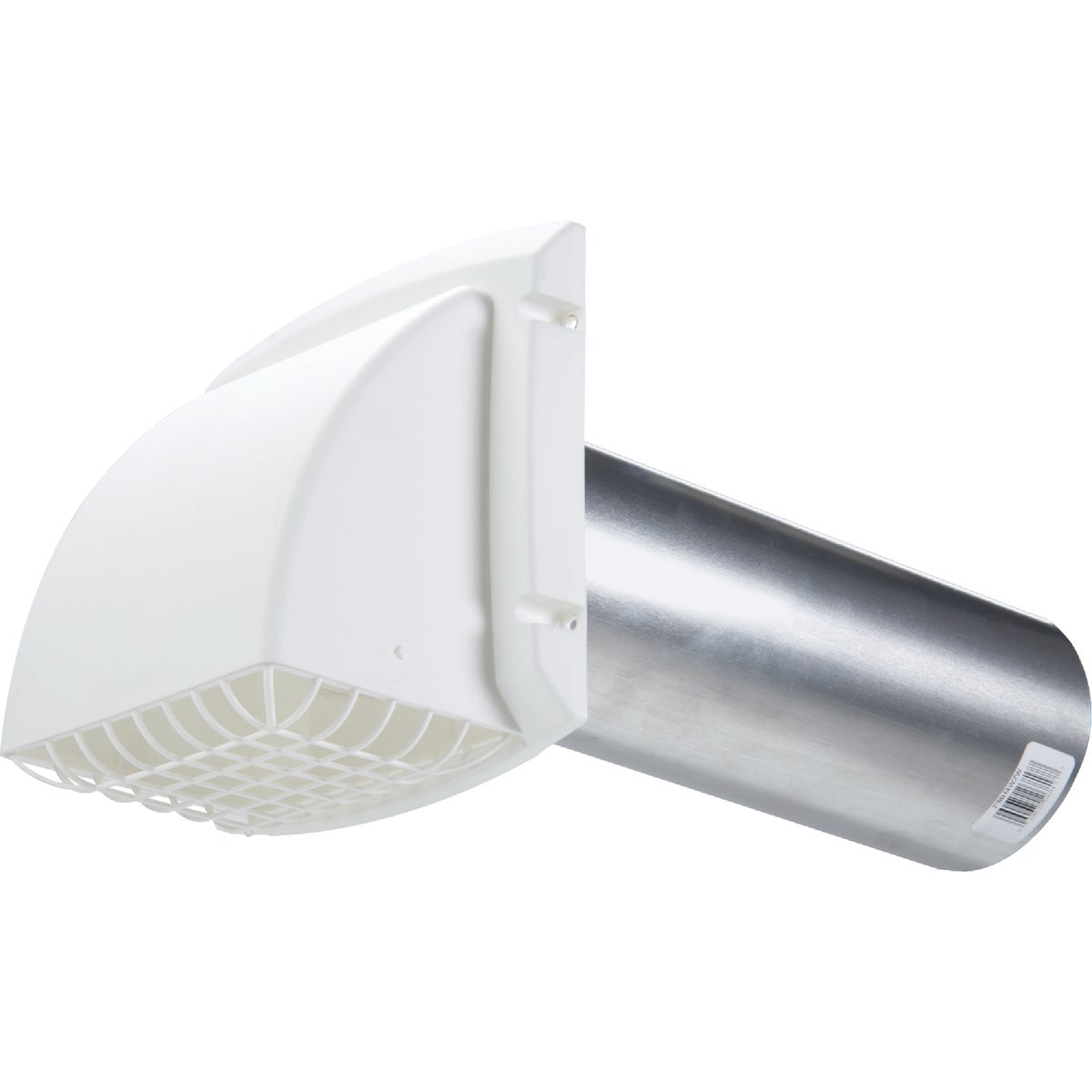 Dundas Jafine ProMax 4 In. White Plastic Dryer Vent Hood Image 5