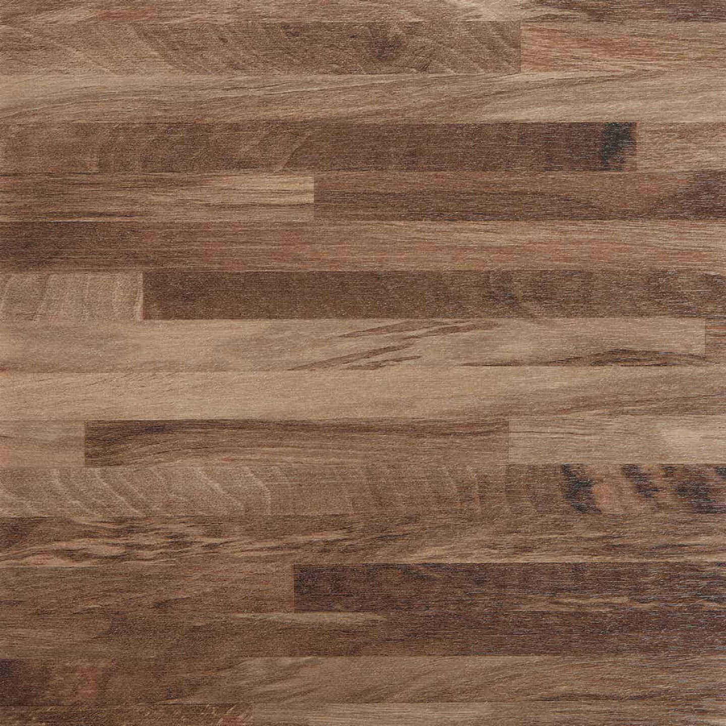 Home Impressions Walnut Strip 12 In. x 12 In. Vinyl Floor Tile (45 Sq. Ft./Box) Image 1