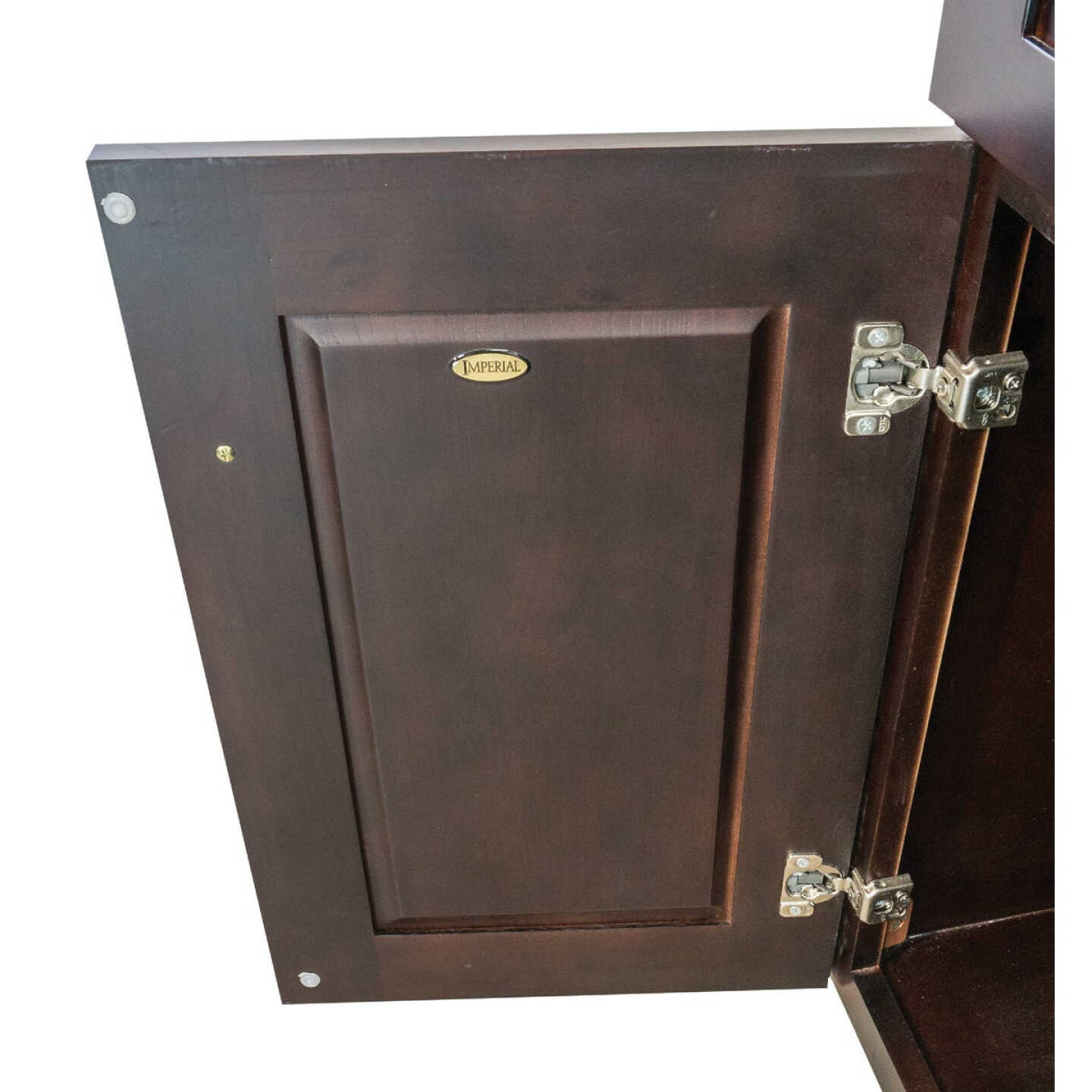 CraftMark CherryVale Shaker Cherry 30 In. W x 34 In. H x 21 In. D Vanity Base without Top, 1 Door/2 Drawer Image 6