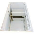 CraftMark Shaker Retreat White 36 In. W x 34 In. H x 21 In. D Vanity Base without Top, 2 Door/2 Drawer Image 9