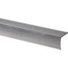Do it Silver 1-1/8 In. x 3 Ft. Aluminum Stair Edging Image 1
