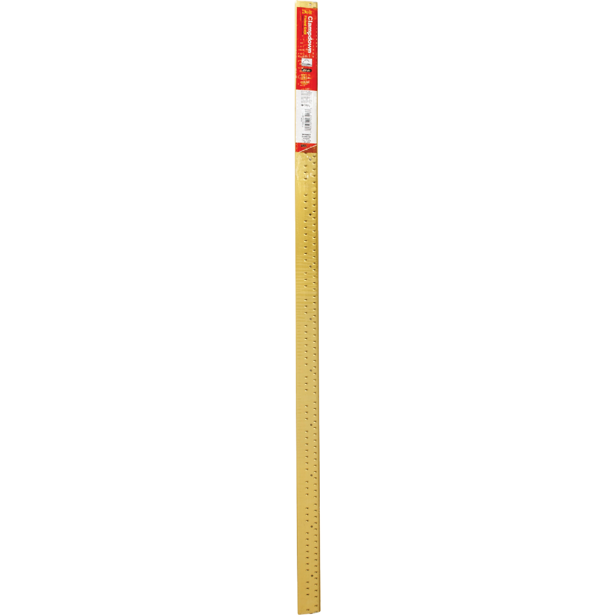 Do it Satin Gold Fluted 1-3/8 In. x 3 Ft. Carpet Clampdown with Teeth Image 2