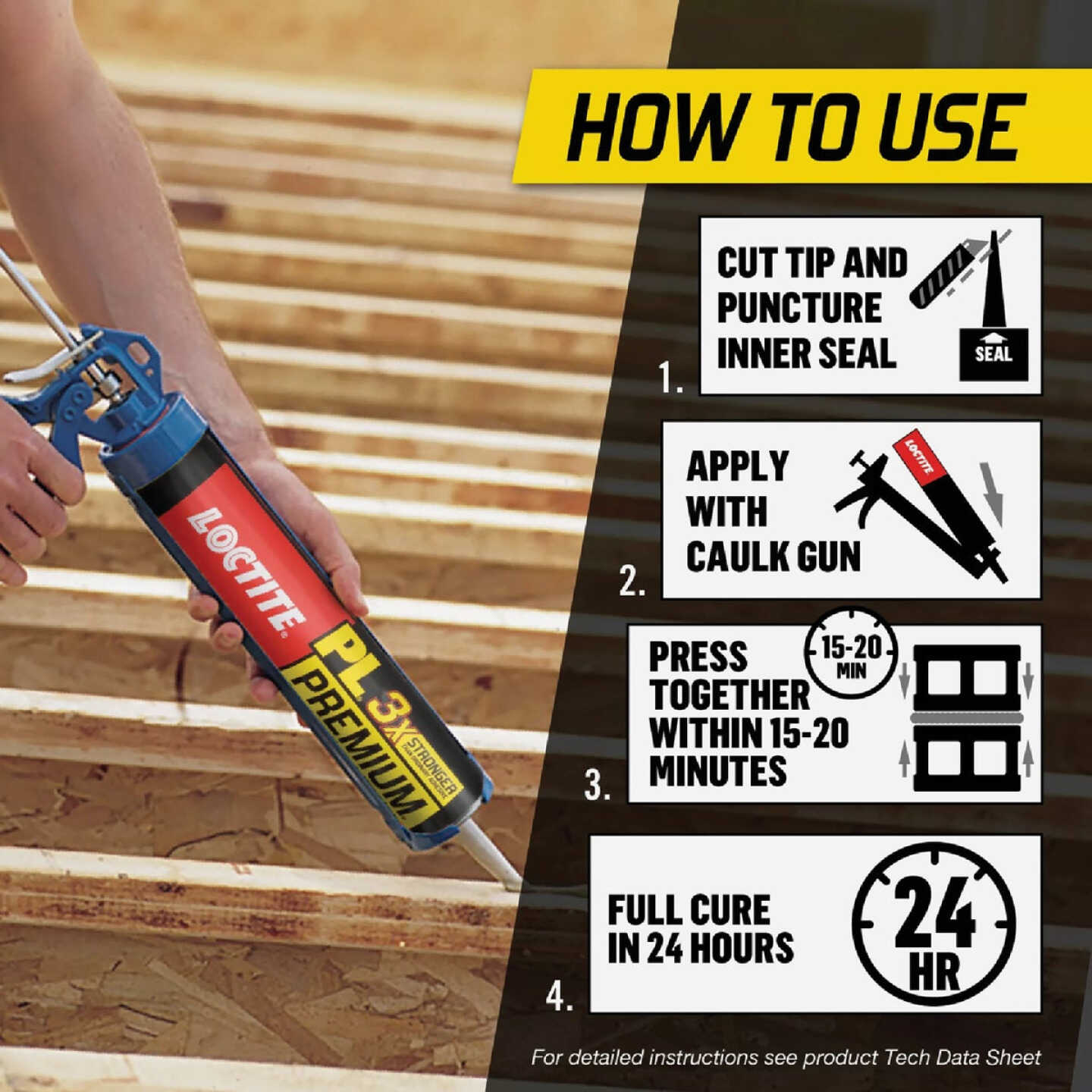 LOCTITE PL Premium 10 Oz. Polyurethane Construction Adhesive Image 4