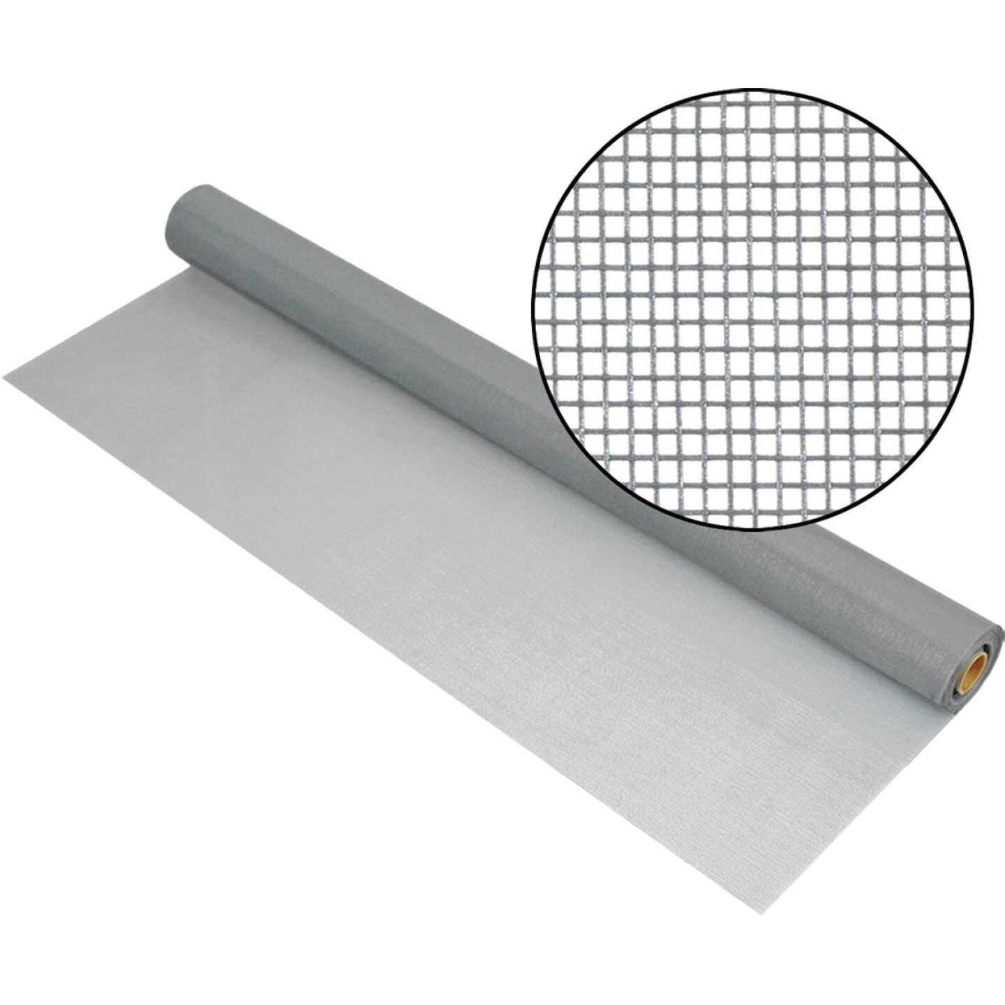 Phifer 24 In. x 100 Ft. Gray Premium Fiberglass Mesh Screen Cloth Image 1