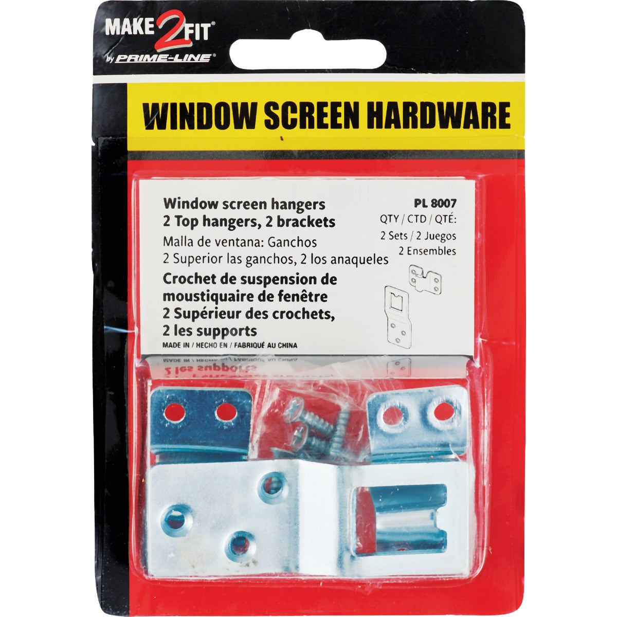 Prime-Line Window Screen Sash Hanger (1Set) Image 2