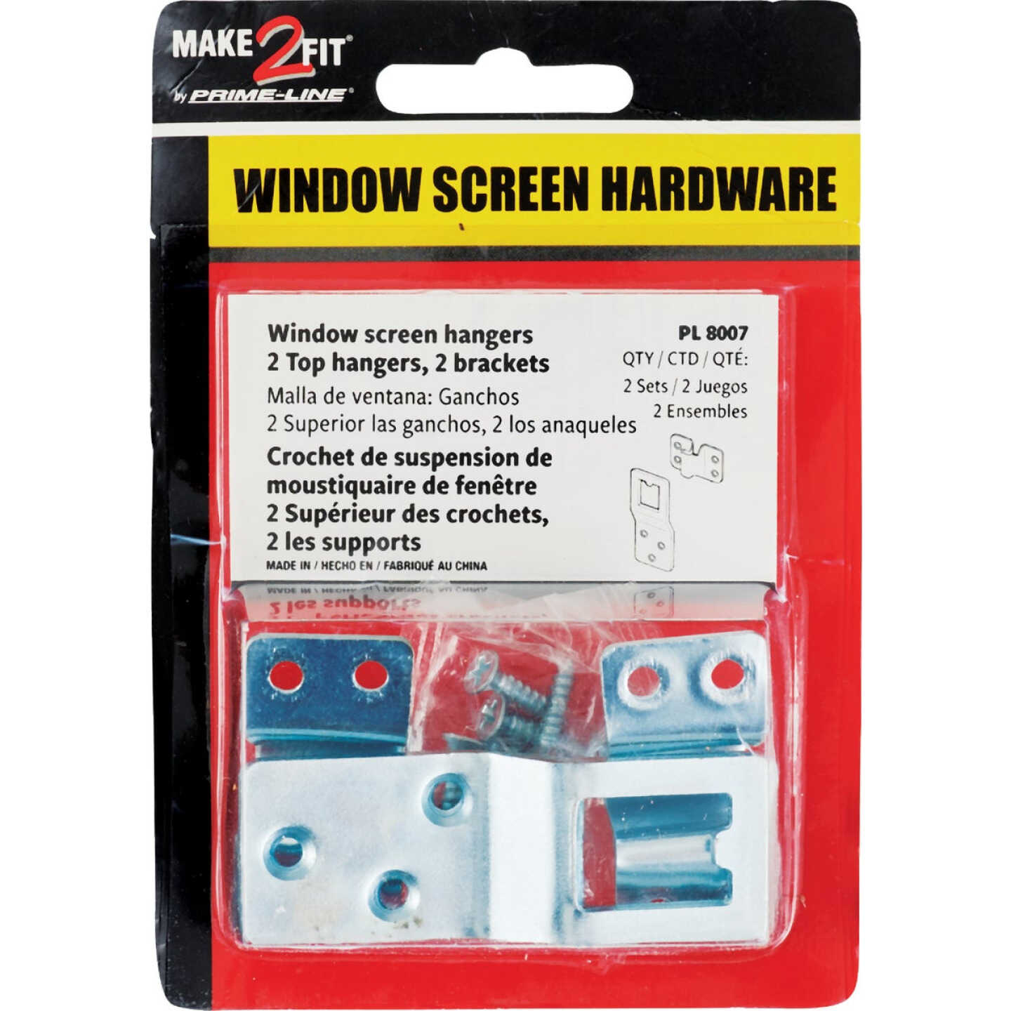 Prime-Line Window Screen Sash Hanger (1Set) Image 2