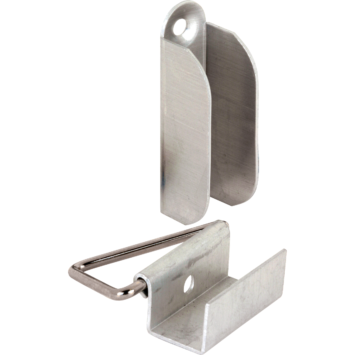 Prime-Line 7/16 In. White Hanger & Latch (2-Pack) Image 2