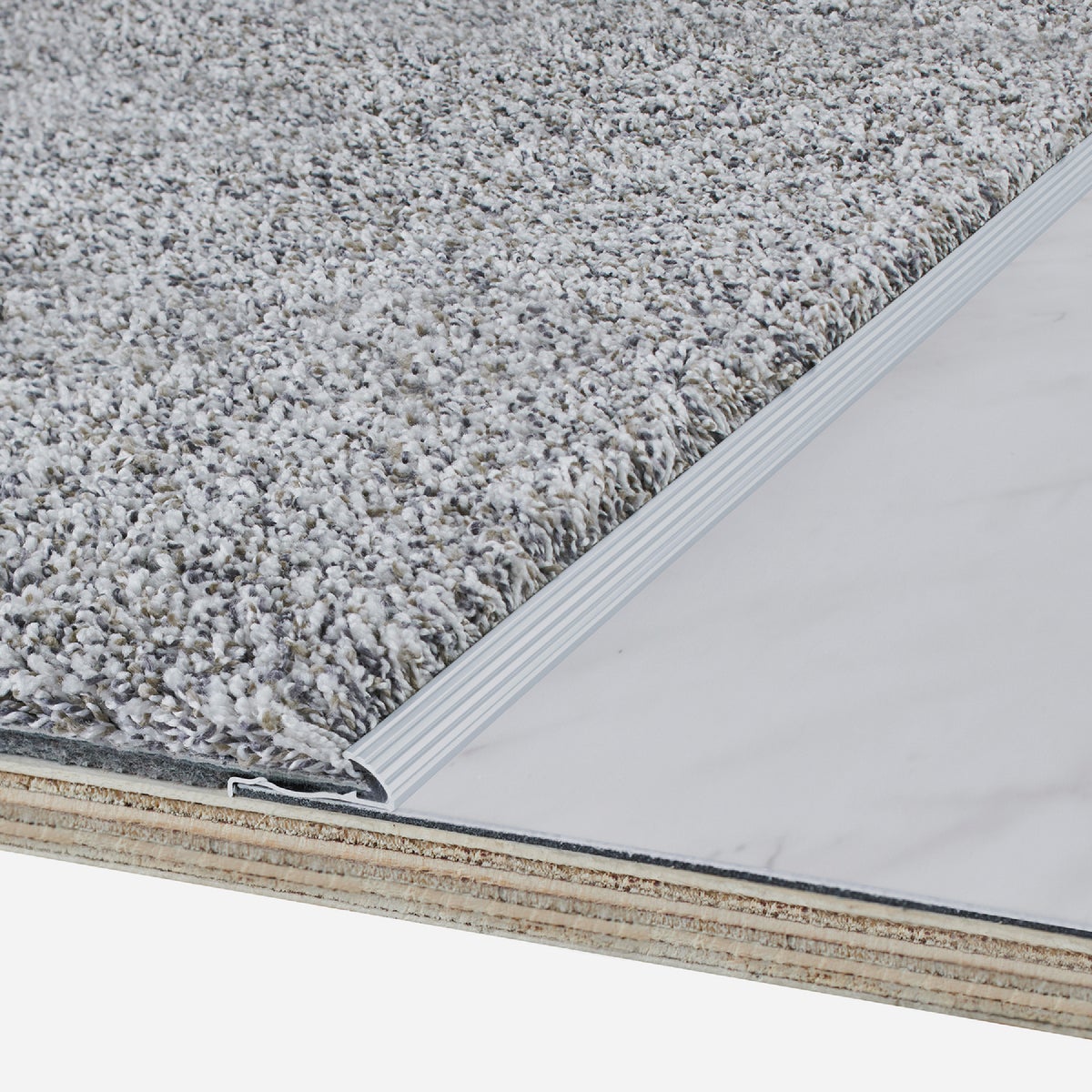 M-D Building Products Silver 1-3/8 In. x 3 Ft. Aluminum Carpet Gripper Image 3