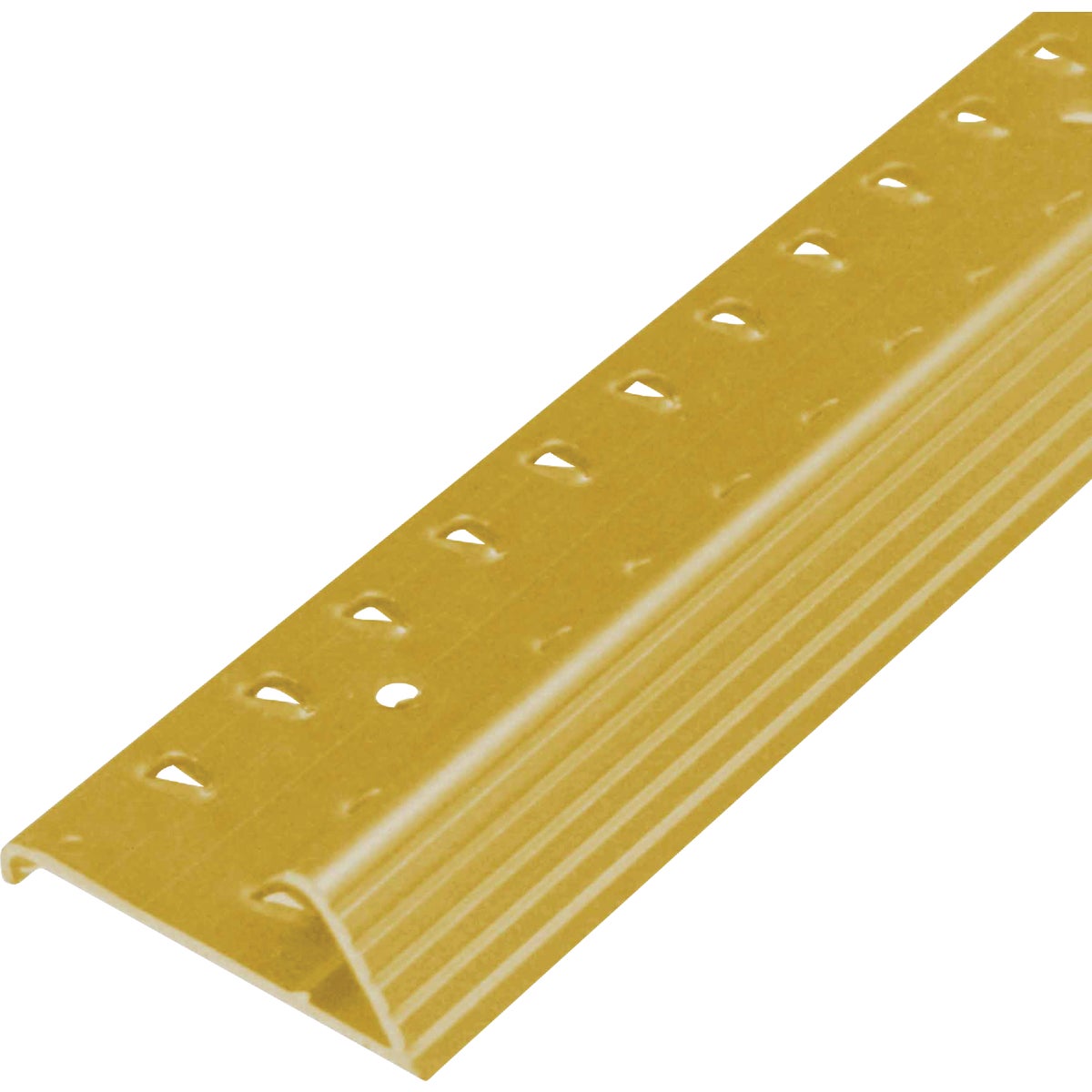 M-D Building Products Satin Brass 1-3/8 In. x 6 Ft. Aluminum Carpet Gripper Image 5