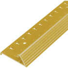 M-D Building Products Satin Brass 1-3/8 In. x 3 Ft. Aluminum Carpet Gripper Image 5