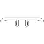 Shaw Cadence Natural Oak 1-3/4 In. W x 94 In. L T-Mold Floor Transition Image 2