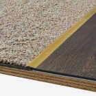 M-D Building Products 7/8 In. X 36 In. Satin Brass Aluminum Carpet Trim with Screw Nails Image 3