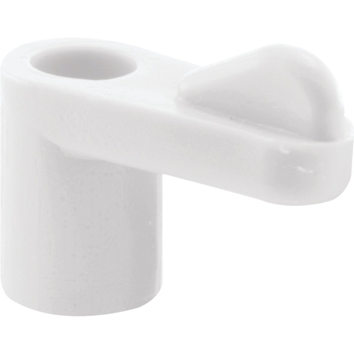 Prime-Line 3/8 In. White Swivel Plastic Screen Clips with Screws (12 Count) Image 2